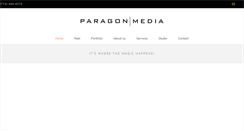 Desktop Screenshot of paragonmedia.tv